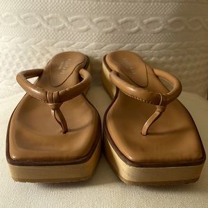 EQUITARE, sandal size:7 , color: Tan